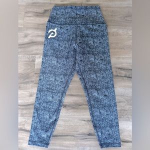 Peloton Cadent Capri Heather Blue Leggings